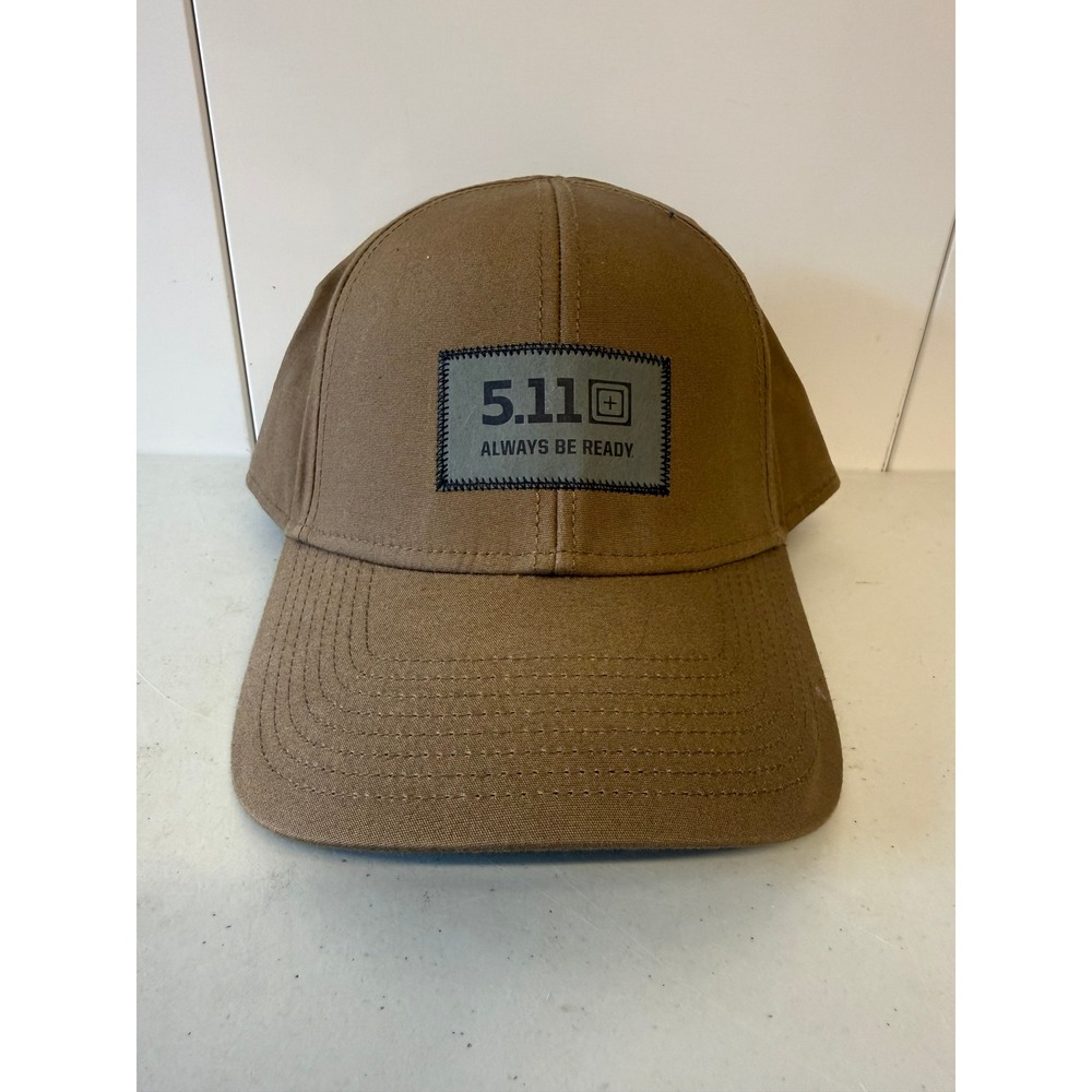 5.11 Tactical Always Be Ready Patch Hat Coyote Brown Tan Adjustable Baseball Cap